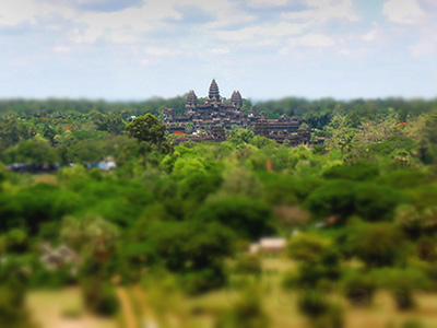 本城直季っぽいカンボジア写真